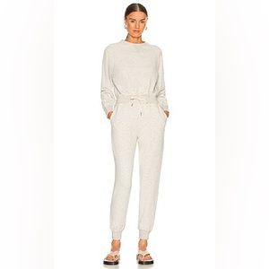 Spiritual Gangster- Raglan Sleeve Jumpsuit in Heather Ash